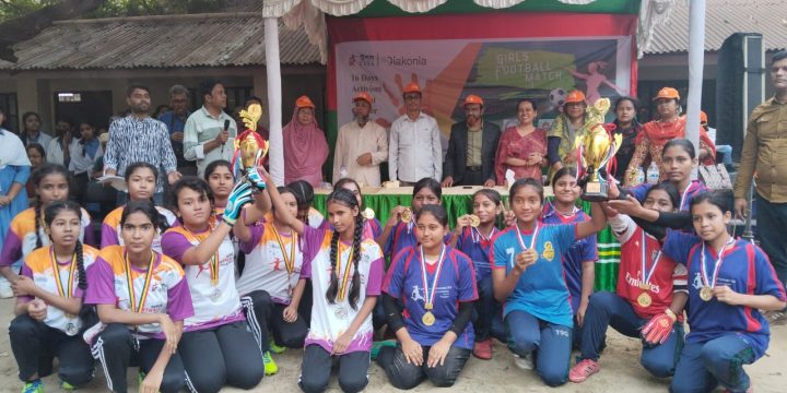 Inter-School Girls’ Friendly Football Match Held by UTSA